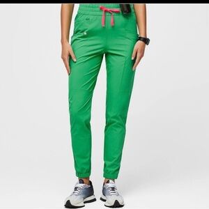 Figs Alexandria FreeX safety green XXSP jogger scrub pant